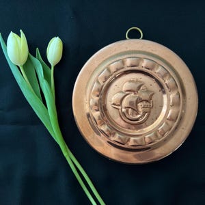 Big ship vintage copper mold
