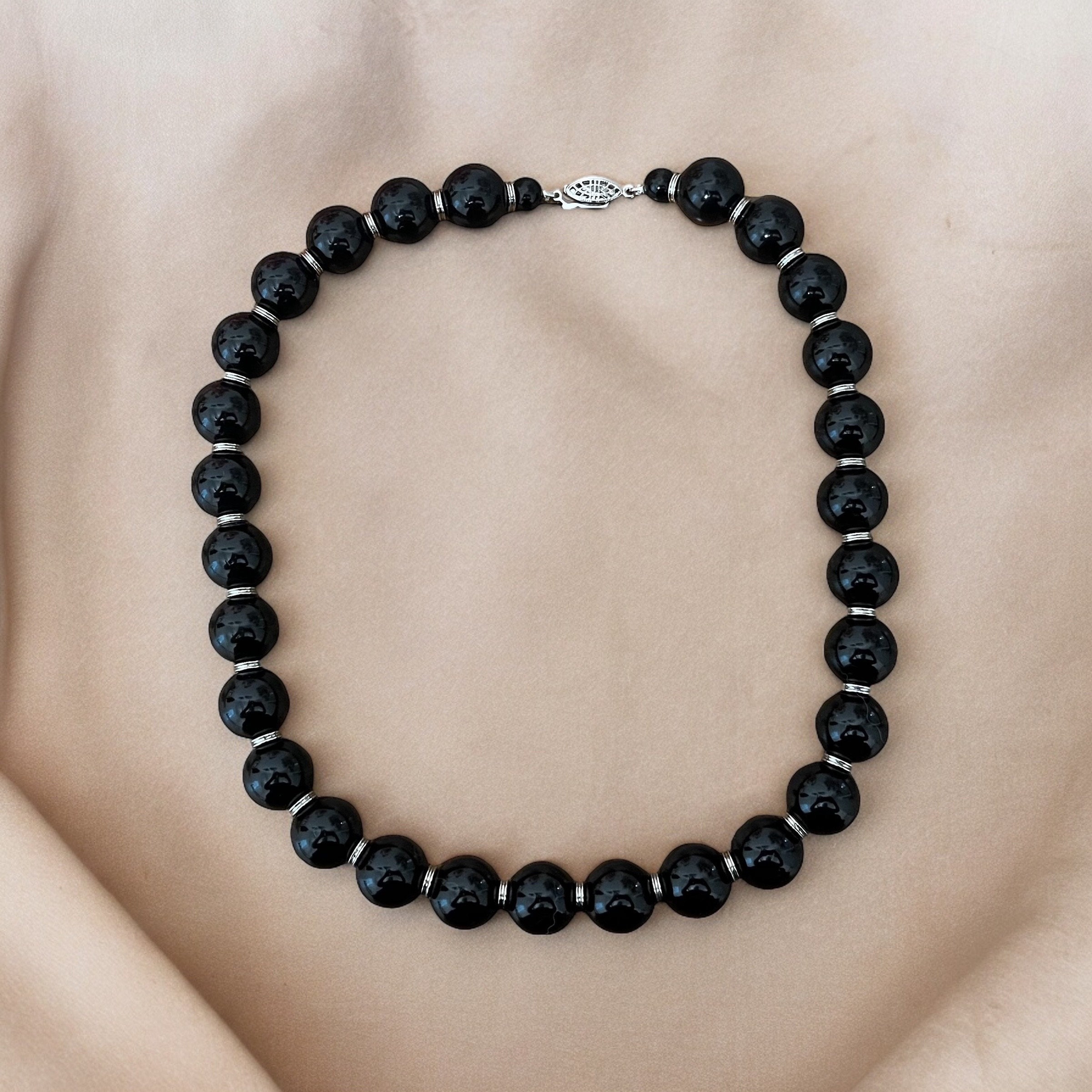◆VINTAGE HOLLYWOOD◆ Bumpy Beads Necklace VH2435NE002M VINTAGE 50'S Multi 2 STRAND Beautiful Plastic BEADED