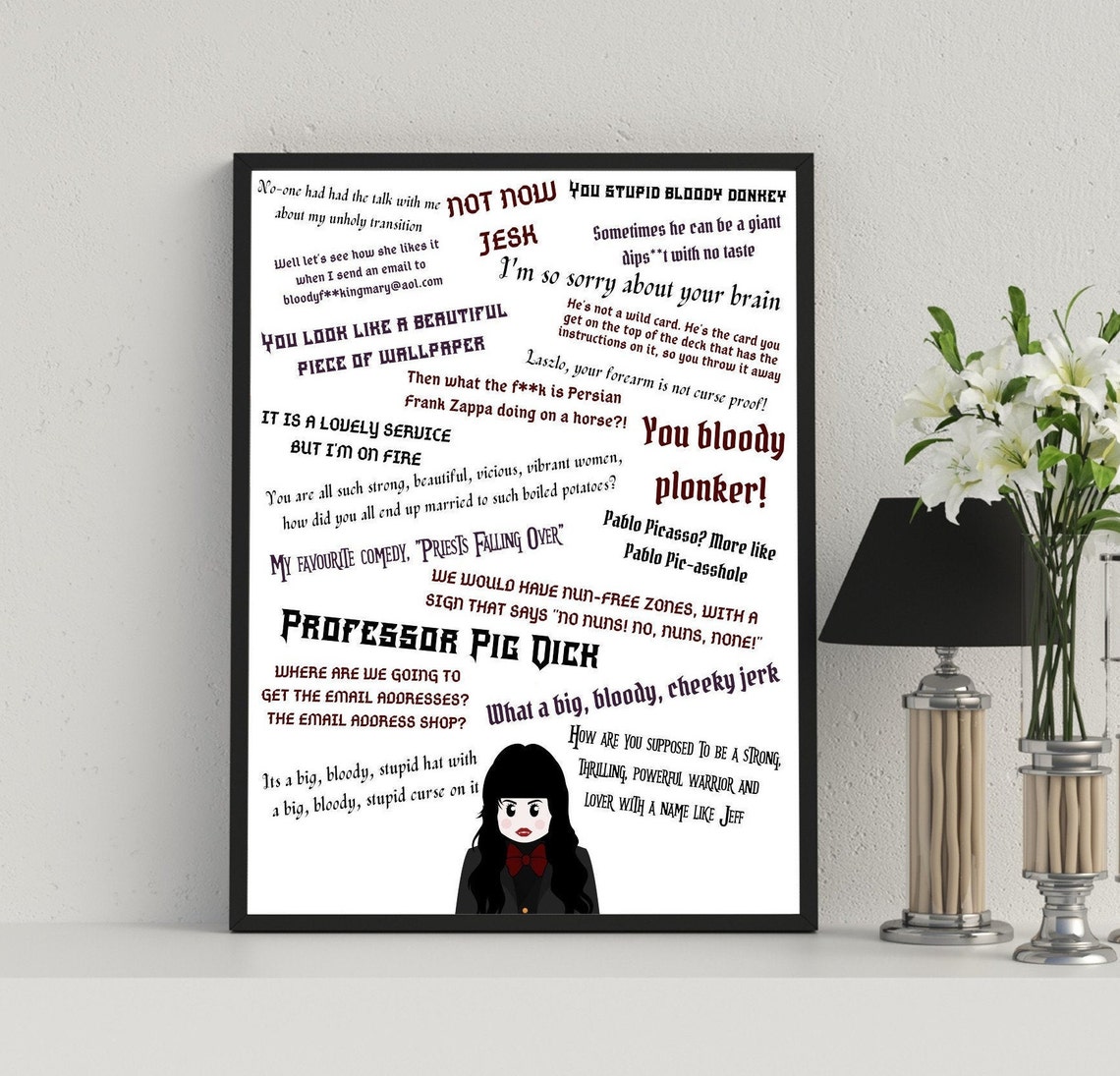 What We Do In The Shadows WWDITS Nadja Vampire TV | Etsy