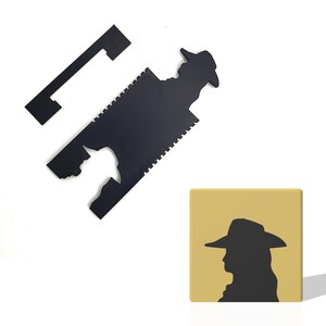 Cowgirl Soap Scraper for cold process, Depth Adjuster, 3D printed
