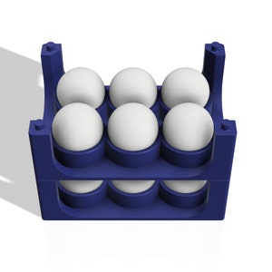 2.5in Bath Bomb Stacking Tray STL File, Drying & Storage (Digital Download) image 8