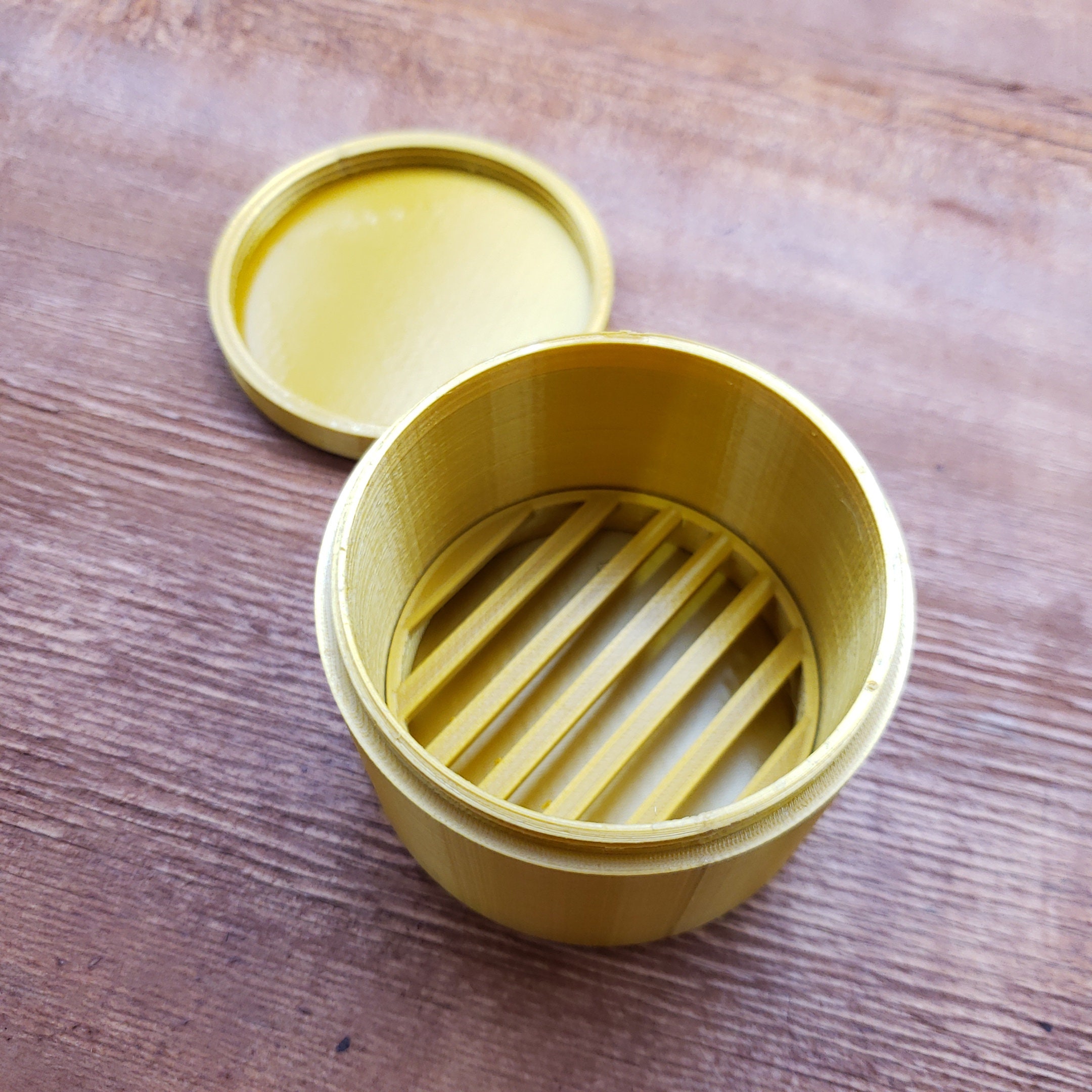 2.25in Shampoo Bar Box Travel Storage Round Soap Bar Etsy