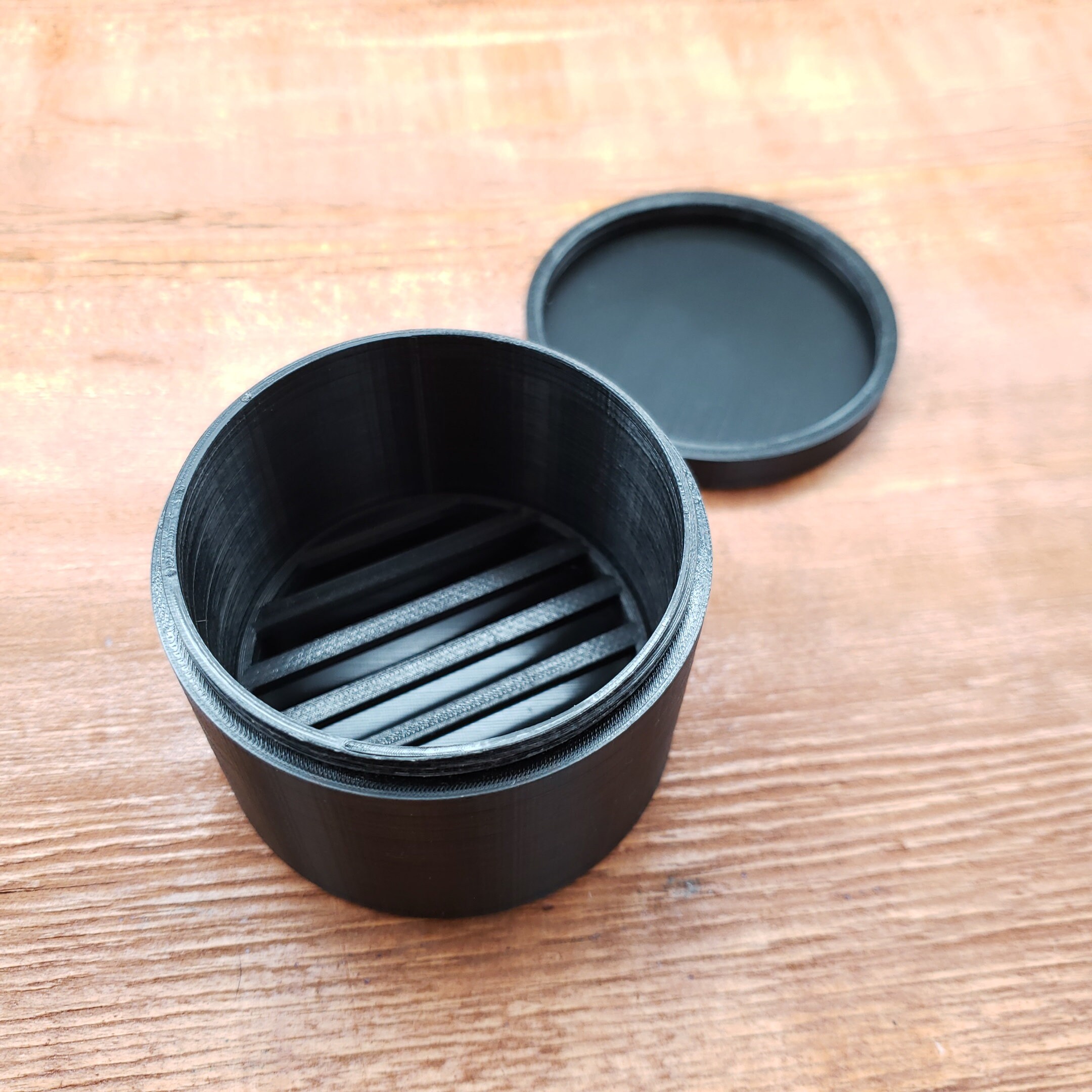 2.25in Shampoo Bar Box Travel Storage Round Soap Bar Etsy