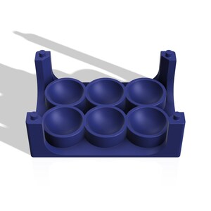 2.5in Bath Bomb Stacking Tray STL File, Drying & Storage (Digital Download) image 3