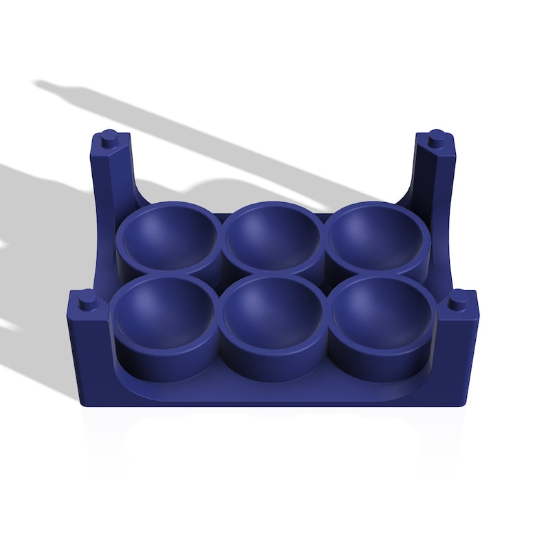 2.5in Bath Bomb Stacking Tray STL File, Drying & Storage (Digital Download) image 3