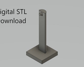 3D Printer Hanging Display STL File, Keychain Tassel Holder (Digital Download)