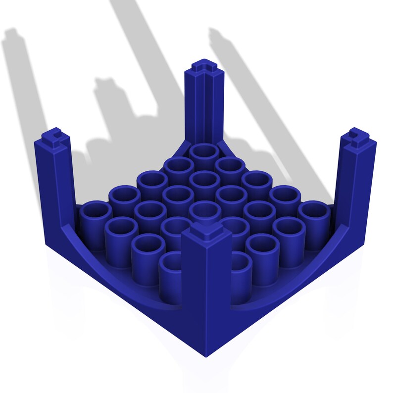 Stackable Lip Pen Stackable Lip Balm Tray, 3D Printed, Holds 25 (16.5mm) - Etsy