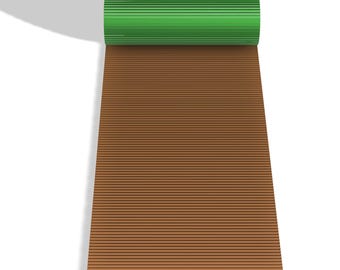 4 inch 1mm Line Texture Roller for Polymer Clay
