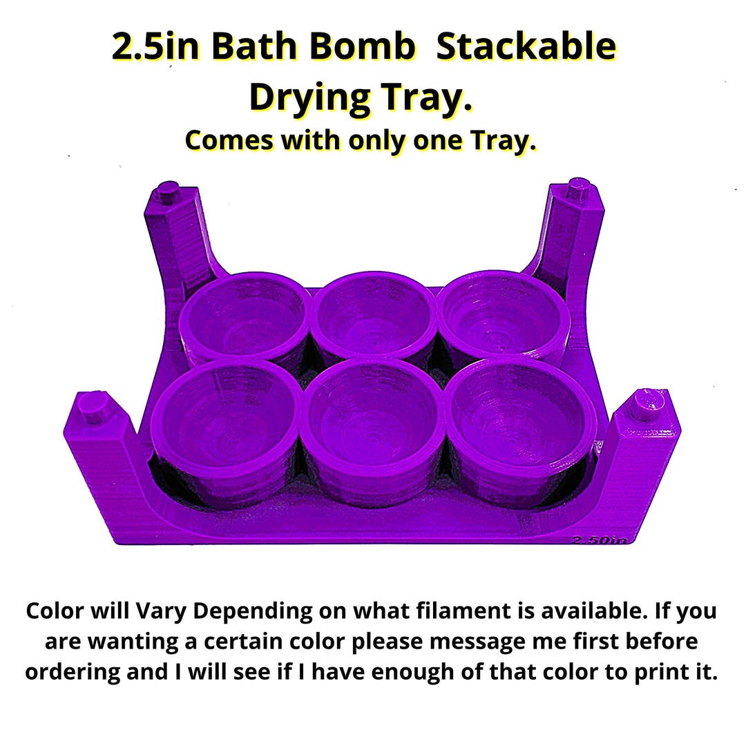 Bath Bomb Drying Tray