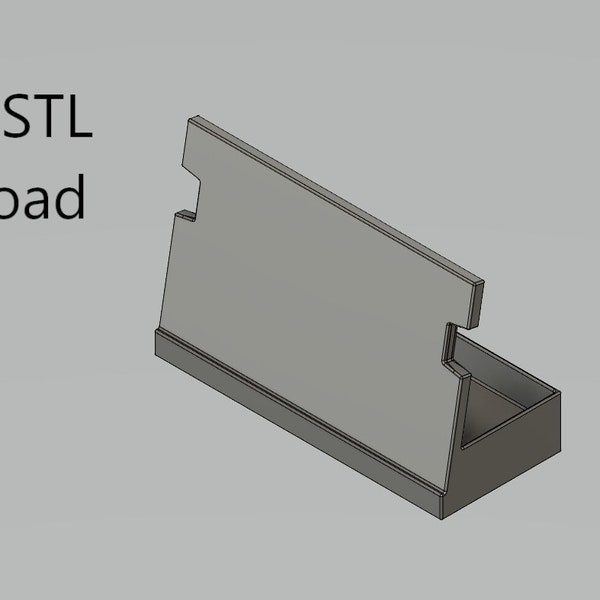 STL file for 3d printing for Jewelry Display Bracelet Side Slots (Necklace, Bracelet) for FDM Printers