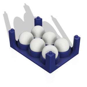 2.5in Bath Bomb Stacking Tray STL File, Drying & Storage (Digital Download) image 5