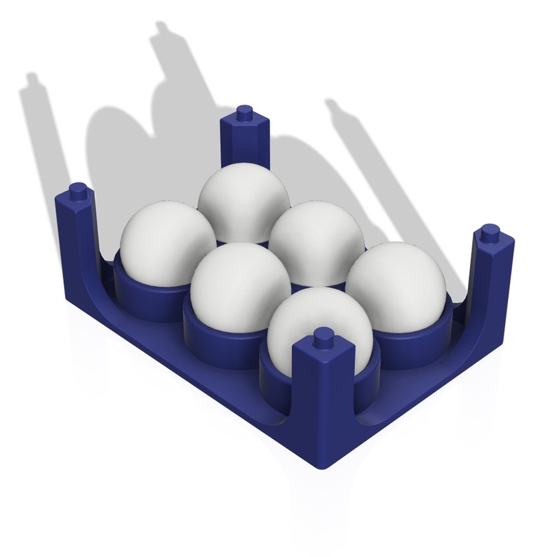 2.5in Bath Bomb Stacking Tray STL File, Drying & Storage (Digital Download) image 5