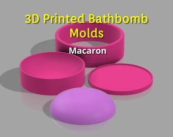 Macaron Bath Bomb Mold