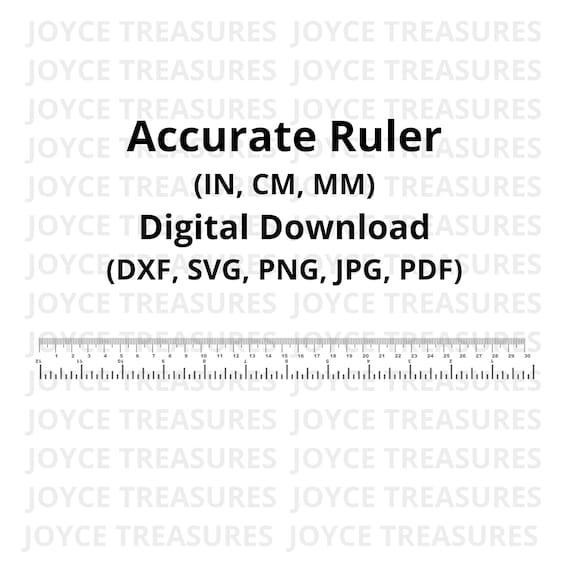 30-cm by mm Ruler - Printable Ruler