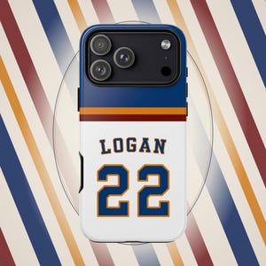 Off Campus Phone Case | Briar Hockey Jersey | John Logan 22 | BookTok Fan Merch
