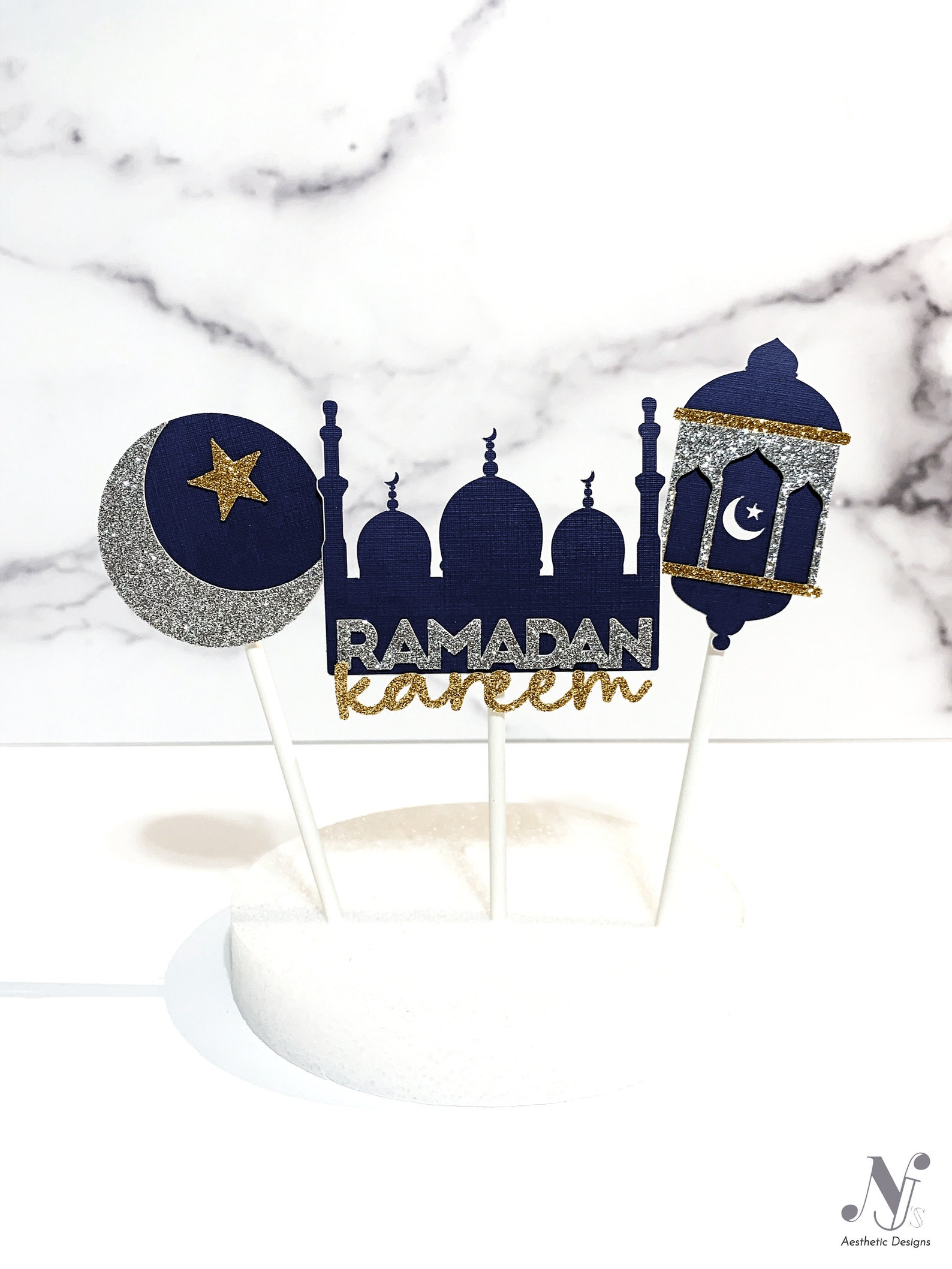 Ramadan Kareem Cake Toppers Ramadan Cupcake Toppers | Etsy