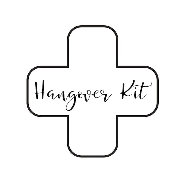 Wedding Hangover Kit PDF Download