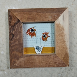 Mini Mosaic Art, Wall Hanging, Stained Glass Mosaic