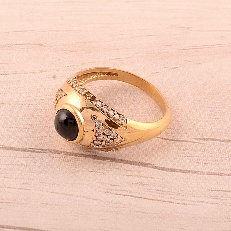 Black onyx gemstone ring,black onyx jewelry,gemstone ring,handmade ring,promise ring,gift for her,boho rings,bohemian ring,girlfriend ring,