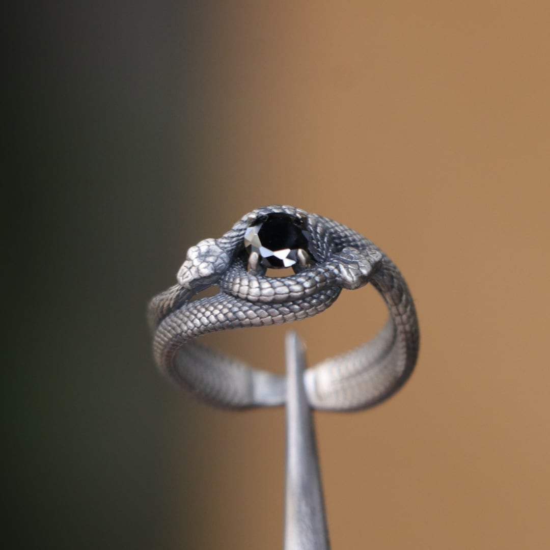 【14th addiction】 Anniversary Snake Ring 14TH ADDICTION:SNAKE TURQUOISE RING – :ANOMALIE_