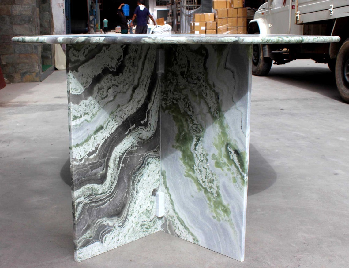 Onyx Marble Dinning Table Green Onyx Marble Coffee Table Din Etsy