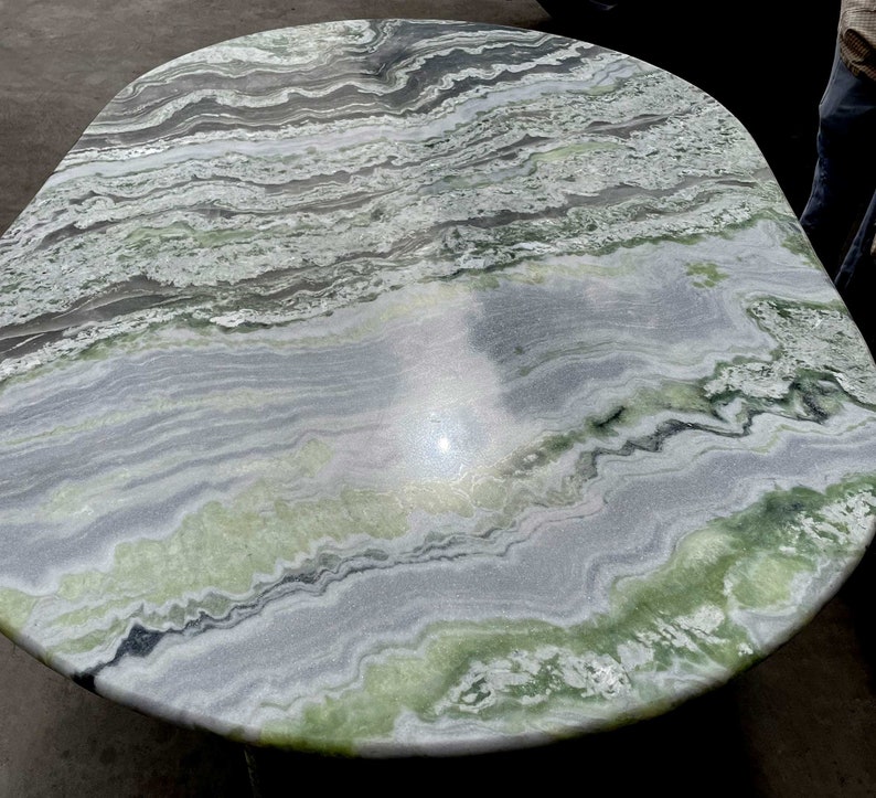 Onyx Marble Dinning Table Green Onyx Marble Coffee Table Din Etsy