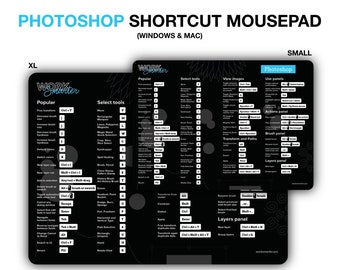 Adobe Photoshop Shortcut Mousepad