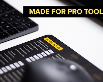 Pro Tools Shortcut Mousepad