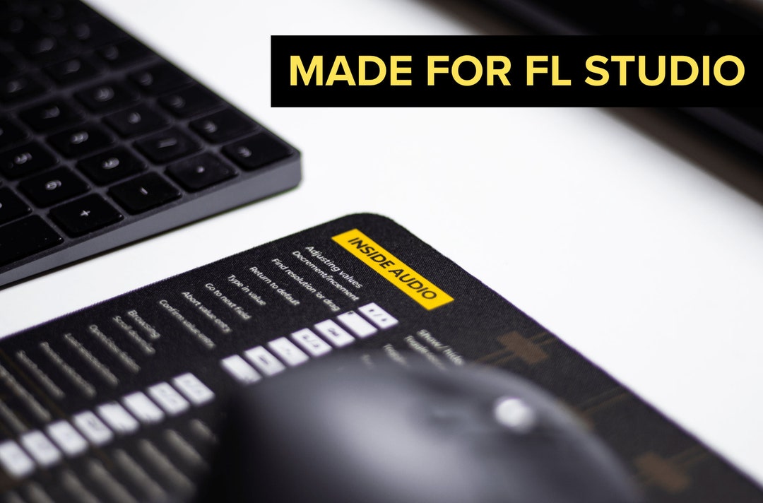 FL Studio Shortcut Mousepad Etsy