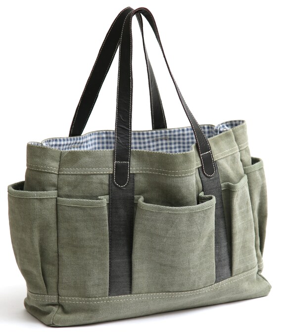 Rigger Canvas Bag Tool Bag Multi Utility Bag Sage Green Colour Etsy