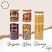 Personalised Glass Storage Jar By Sophia Victoria Joy
