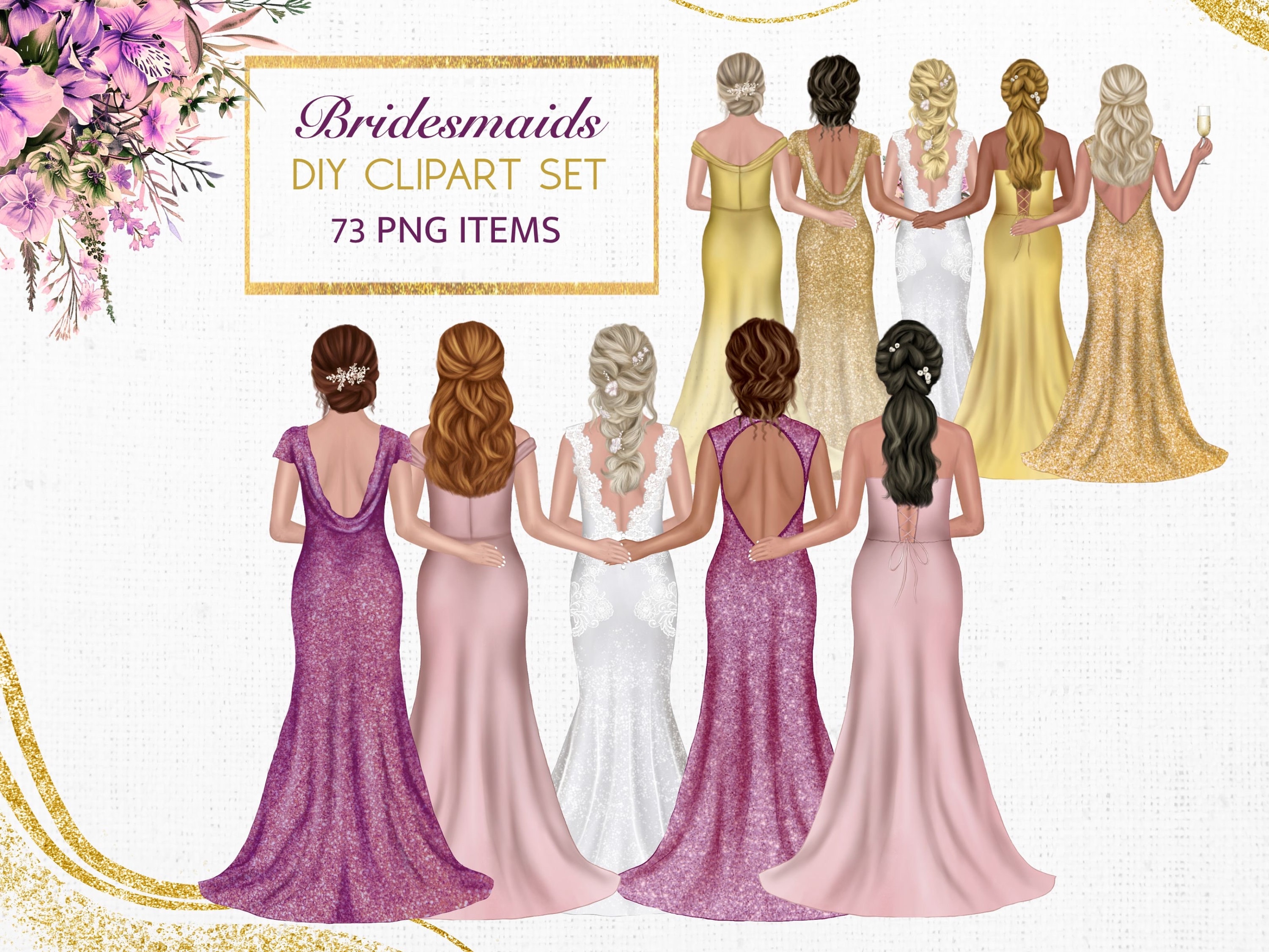 floor length dress A-Line Floor Length Chiffon Bridesmaid Dress With Ruffles – WEDTREND