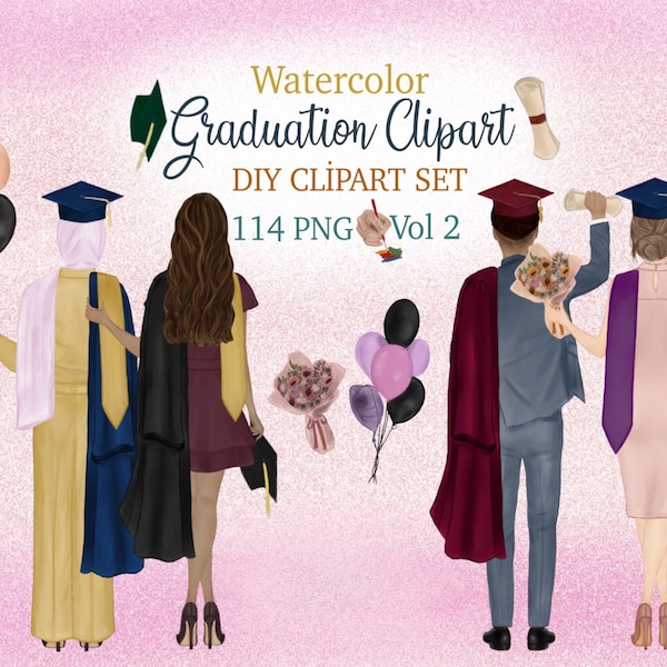 Graduate clipart. Graduating Girl Man graphic. Collage Senior Clipart. Students Graduation png. Muslim Girl clipart. Graduate Couple Clipart