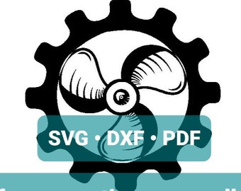 Canadian Navy Stoker Badge SVG file - Navy SVG - Marine engineer SVG