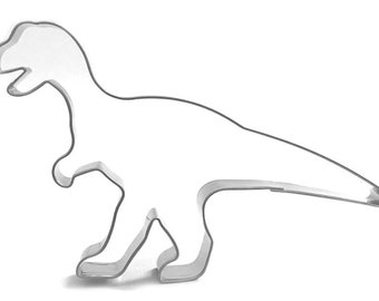 Edelstahl Ausstecher Dinosaurier Dino Tyrannosaurus  63x105 mm