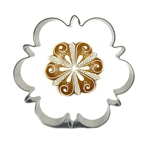 Stainless steel - flower cutter 92 mm