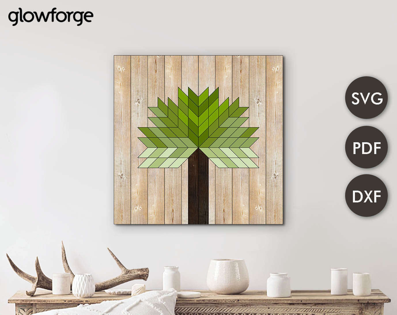 Tree of Life Wall Art , Barn Quilt , Home Decor , Laser Cut File ...