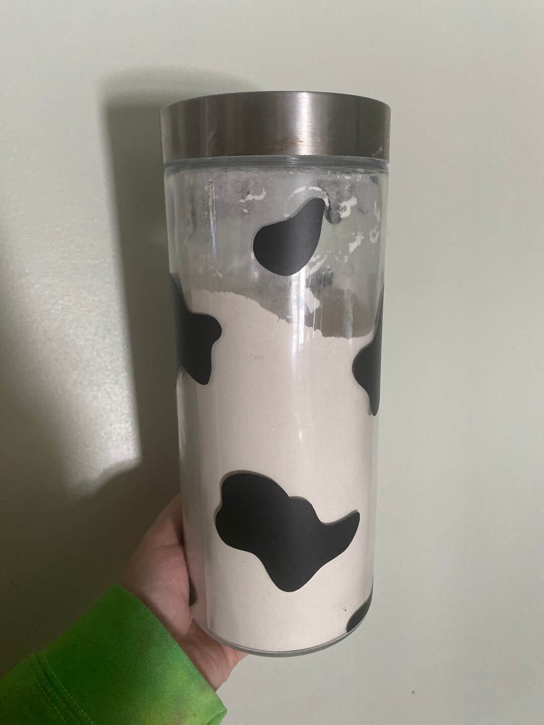 Cow Print Jars Etsy