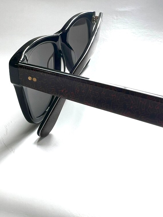 1990’s Keith Haring Wayfarer style sunglasses - image 6