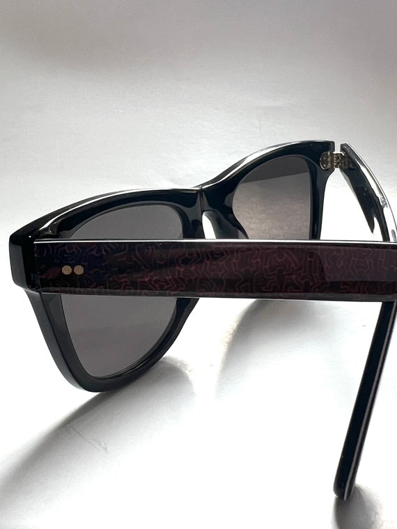 1990’s Keith Haring Wayfarer style sunglasses - image 2