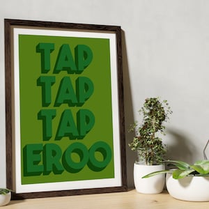 Tap tap taperoo, Happy Gilmore movie quote.