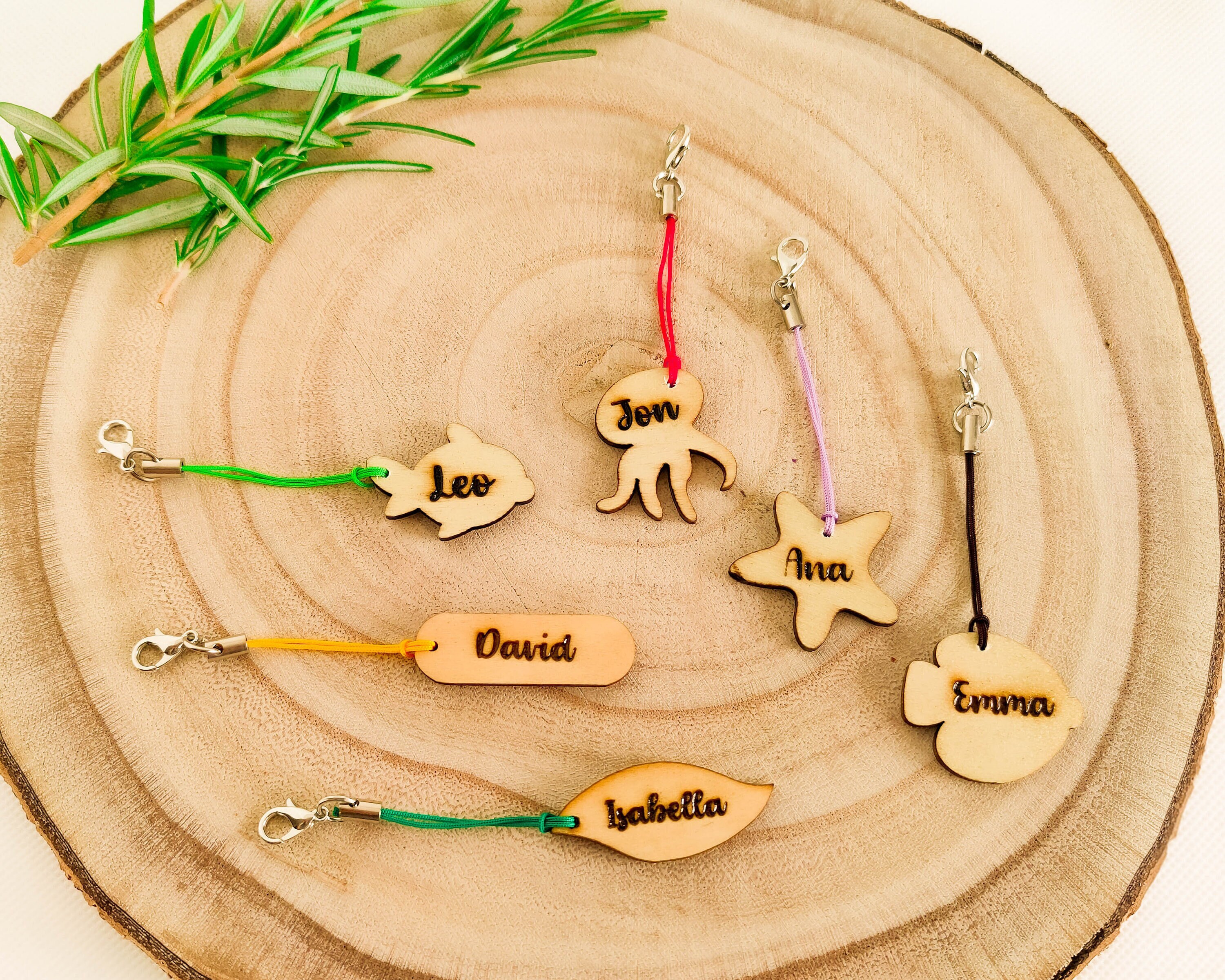 Custom bag tag nursery name sign personalized baby tag for Etsy