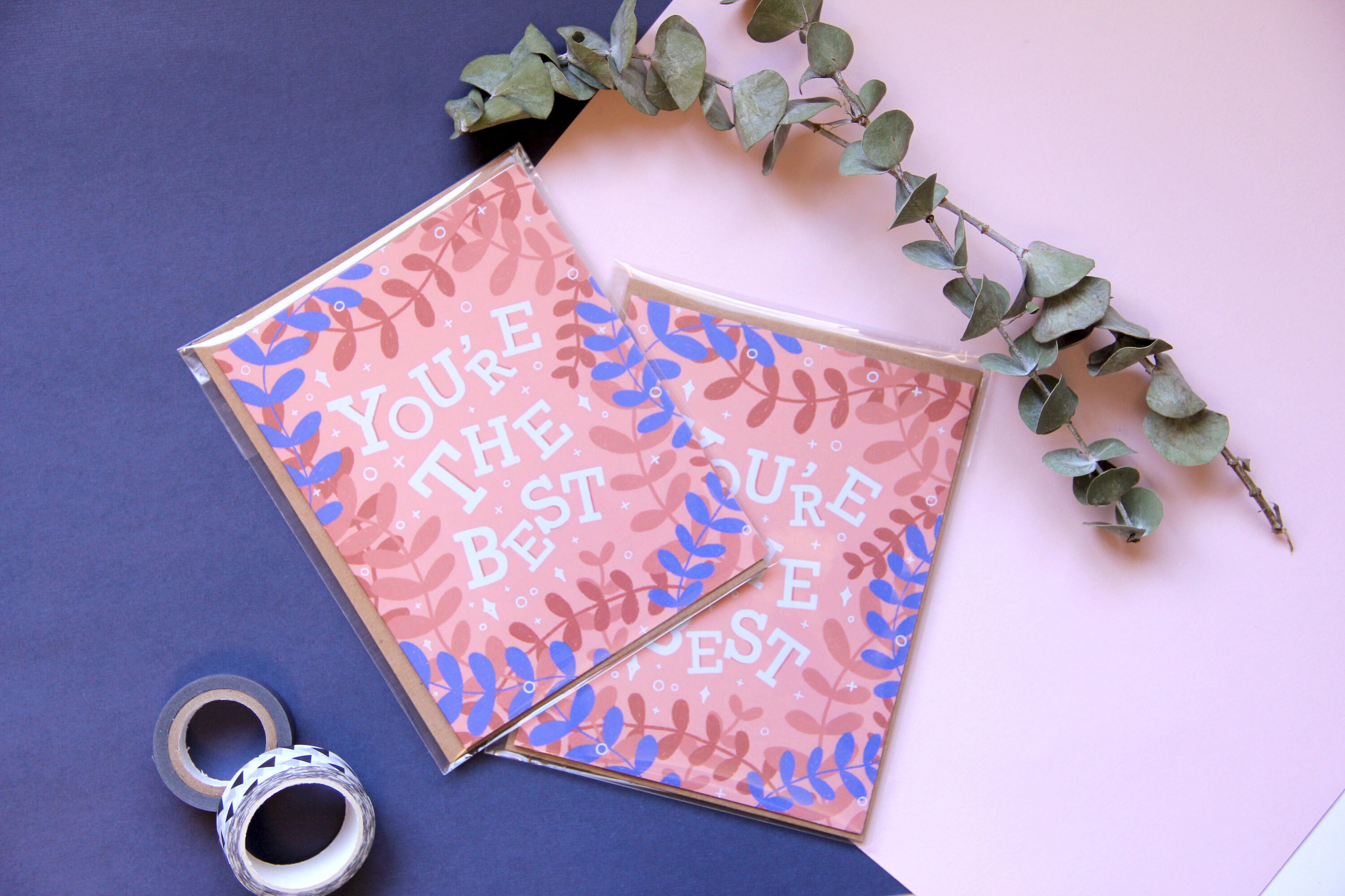 You're The Best Greeting Card Gift For Friends Family Etsy