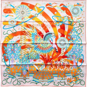 New Hermes Silk Scarf 90 La Source de Pegase the Source of Pegasus by Pierre Marie Greek mythology Carre Foulard