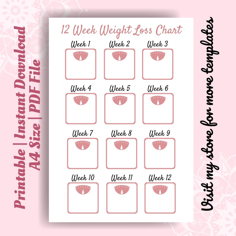 weekly weight tracker weekly weight tracker