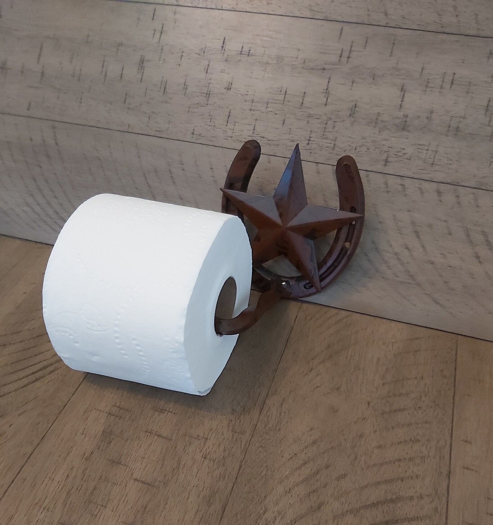 Western Steel Toilet Paper Holderhorseshoe Etsy