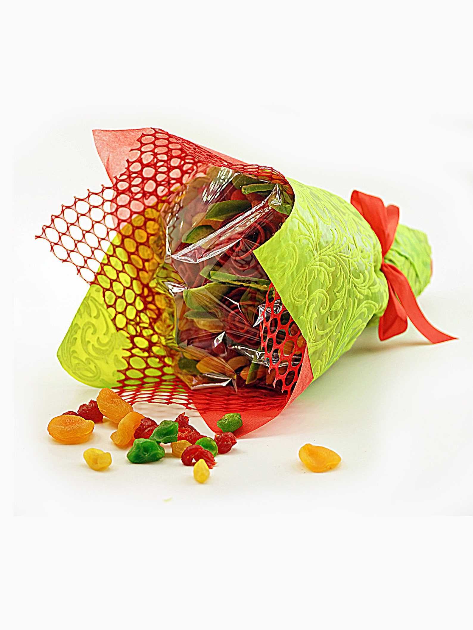 Dried Fruit bouquet for a lady present Etsy