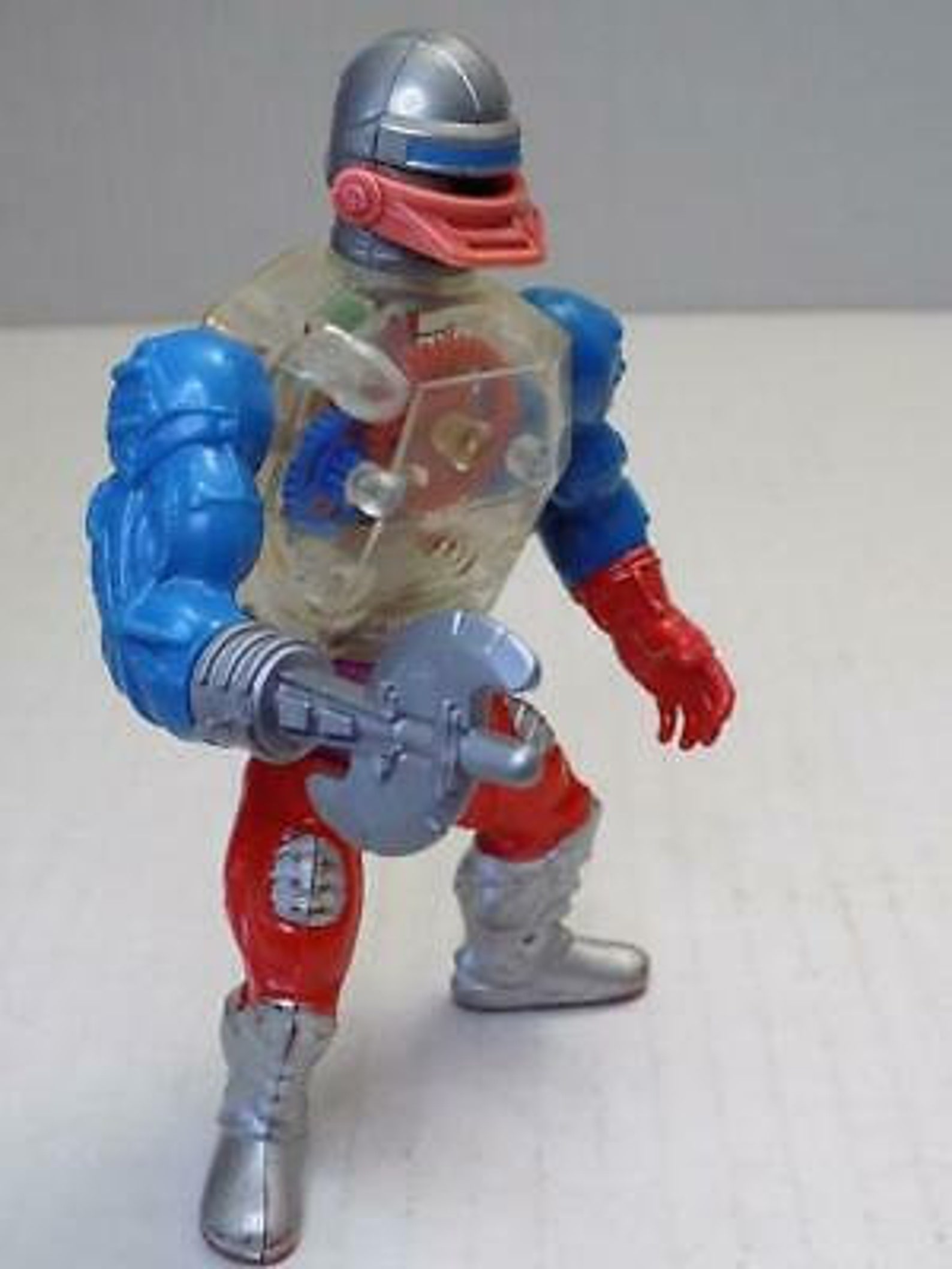 Heman MOTU Heroic Mechanical Warrior Roboto Ax Laser & Claw Etsy