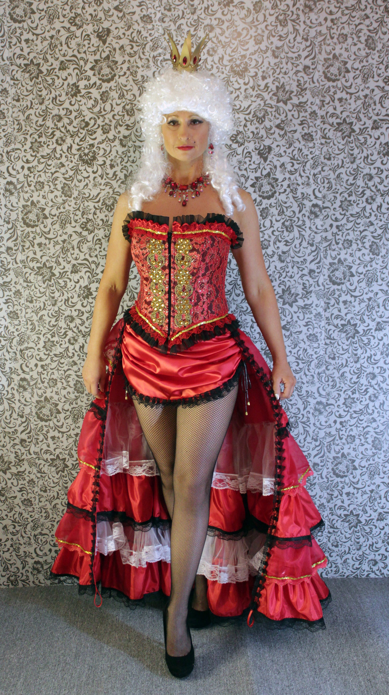 Carnival costume burlesque Variety show Moulin Rouge cancan Etsy