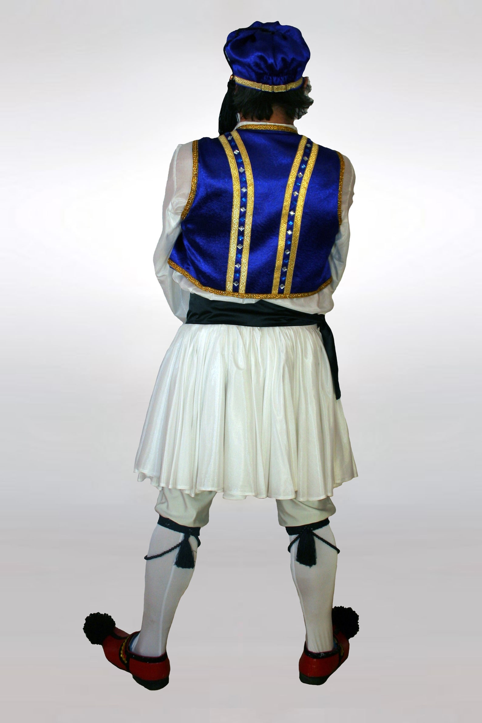 Greek men's costume Sirtaki national men's skirt | Etsy